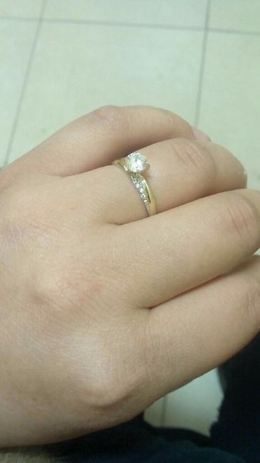 Mi anillo de compromiso!!! - 2