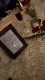 DETALLES CENTRO DE MESA COPAS Y PORTARETRATO