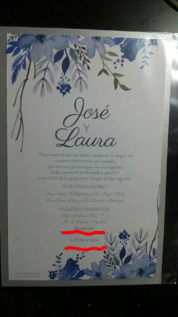 Hoy a 50 días de mi día B.... y mis invitaciones - 1