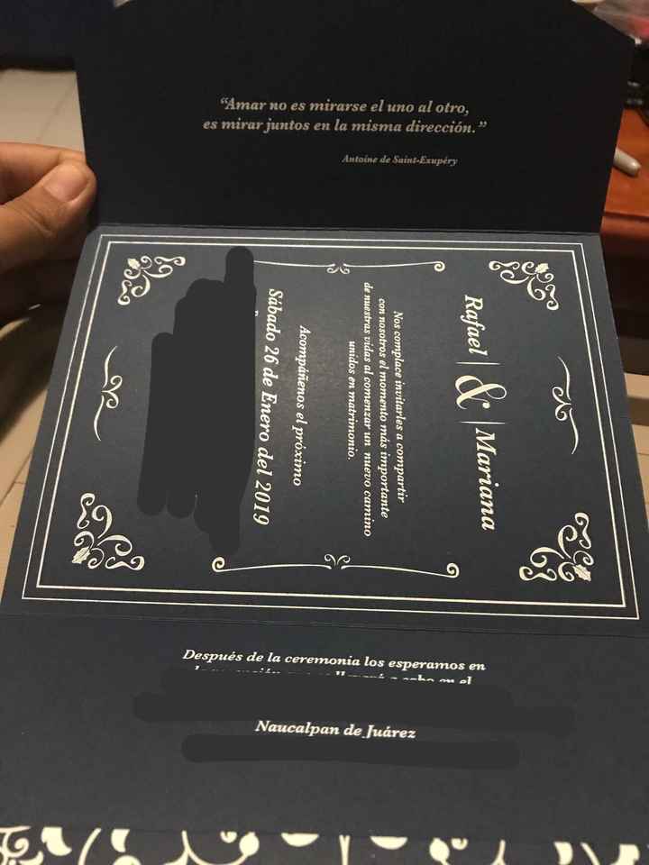 Nuestras invitaciones diy - 1