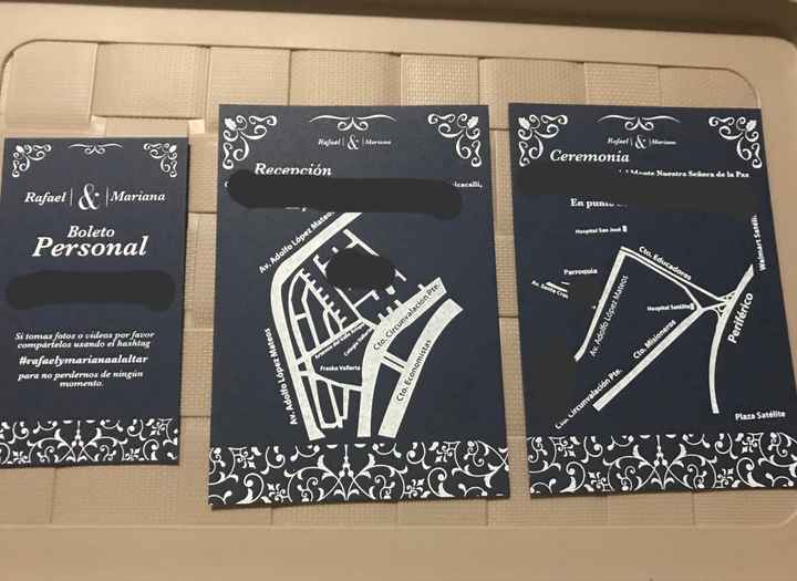 Nuestras invitaciones diy - 2