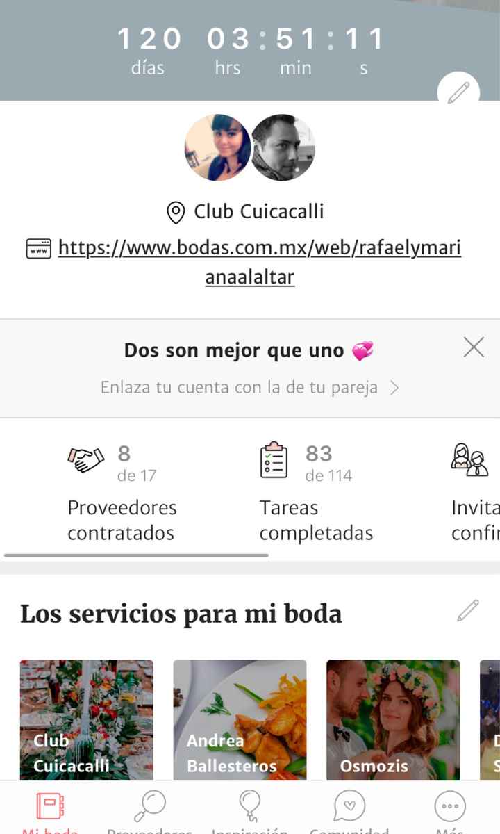 Mi contador y mi uso de la app - 1