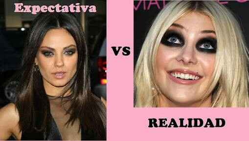 Expectativa vs realidad peinado y maquillaje - 5