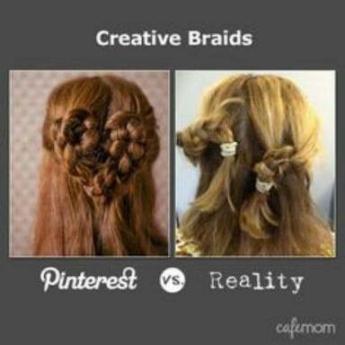 Expectativa vs realidad peinado y maquillaje - 2