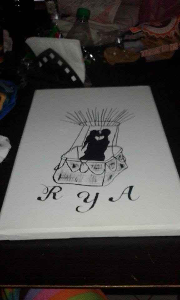 huellas en forma de globos 