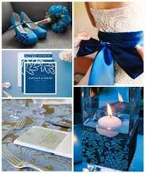 boda azul estilo vintage 