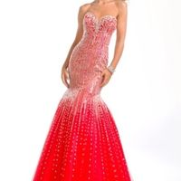 vestido corte sirena
