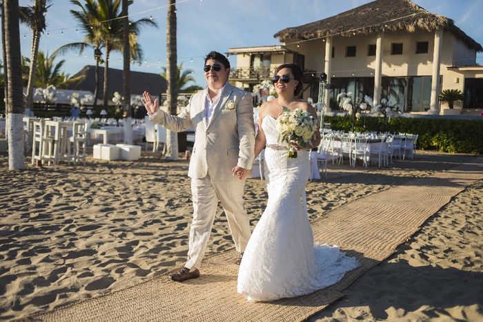 Entrar juntos en la ceremonia 4