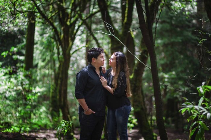 "Nallely reta a los novios de la comu a publicar sus mejores fotos save the date” 6