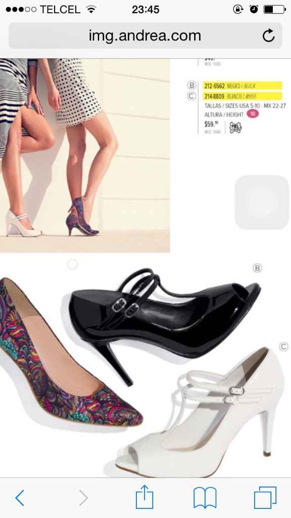 Mis dos pares de zapatos que usare - 1