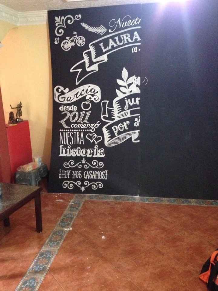 El carro datsun y avance del pizarron para fotos - 2