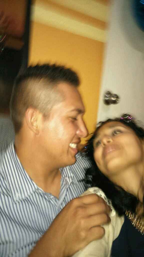 Fotos con sus prometidos - 1