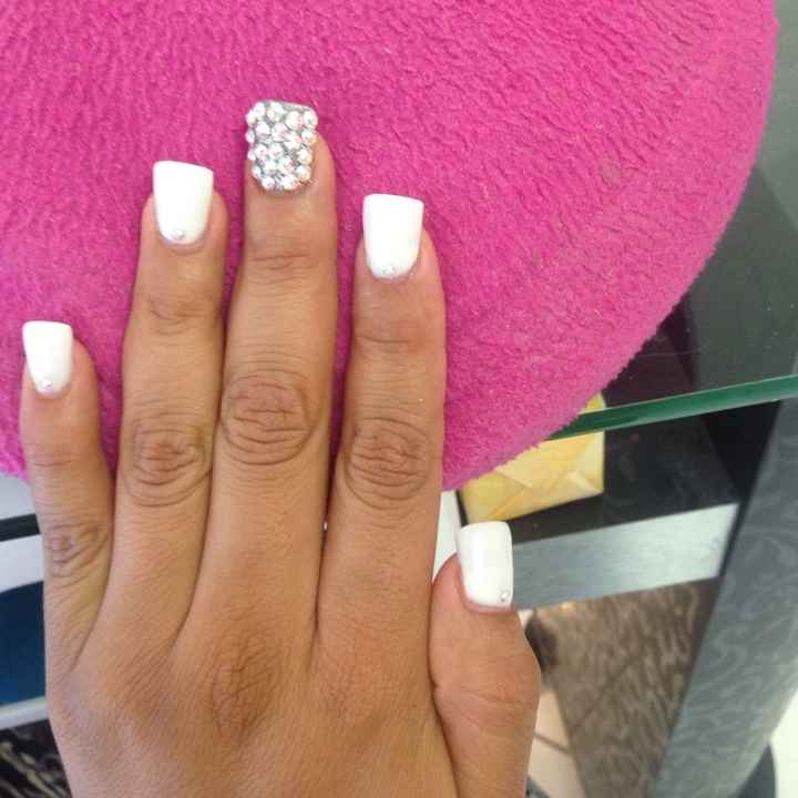 Mis uñas a dos días de la boda - 1