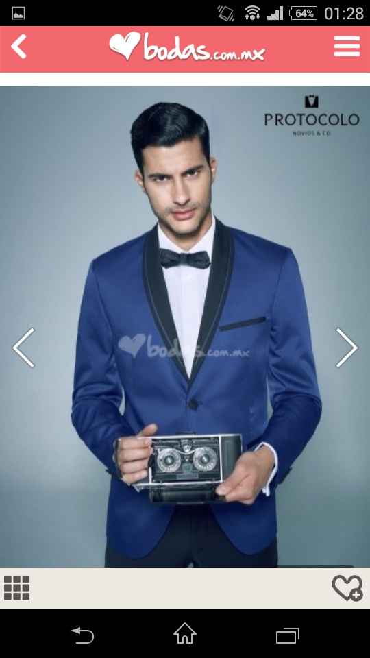 Alguien buscaba trajes para novio en color azul...???? - 3