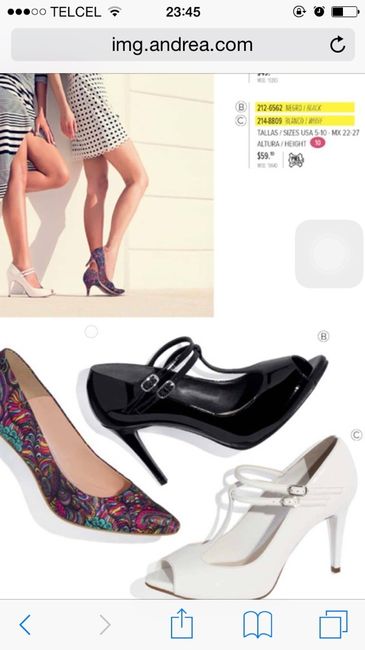 Mis dos pares de zapatos que usare - 1