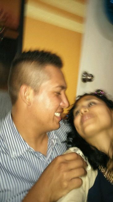 Fotos con sus prometidos - 1