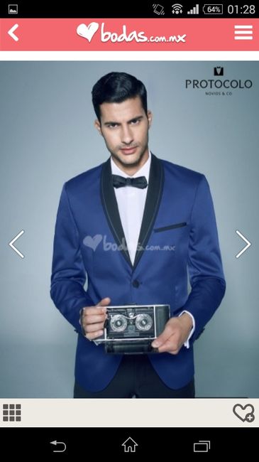 Alguien buscaba trajes para novio en color azul...???? - 3