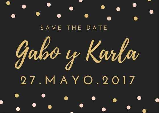 Save the date 