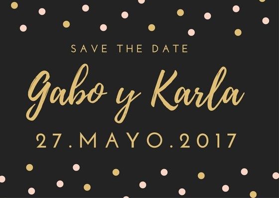 Save the date 