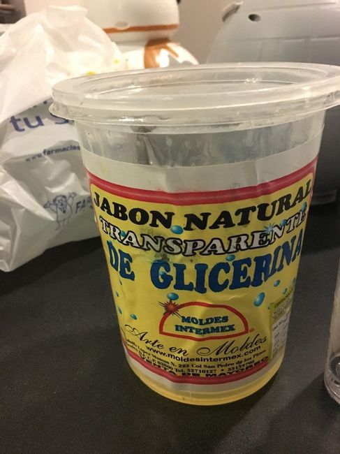 Glicerina para jabón