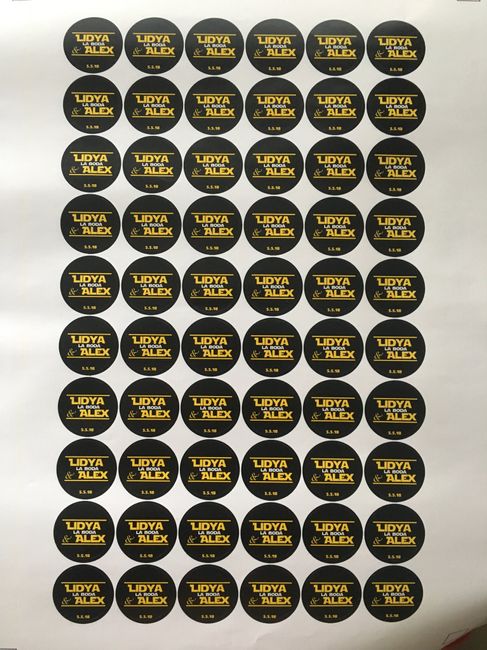 Invitaciones y stickers listas - 5