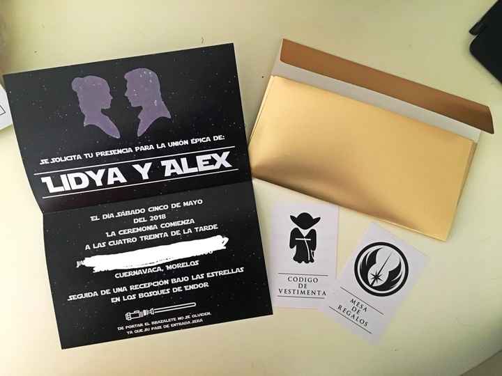 Invitaciones y stickers listas - 2