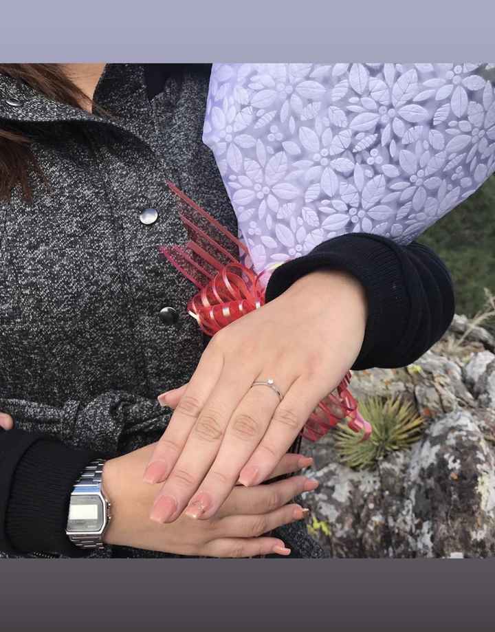 ¿Buscaste anillos de compromiso antes de la pedida? - 1