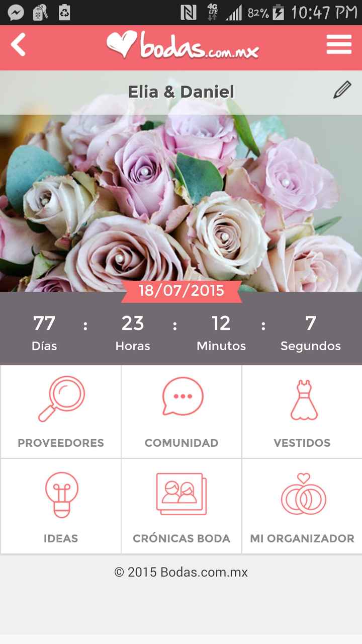 ¿cuánto falta para vuestra boda? ¡a presumir contadores! - 1