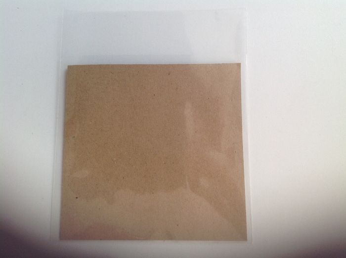 Invitación en bolsa de celofan