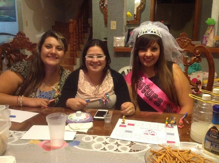 Con mis madrinas