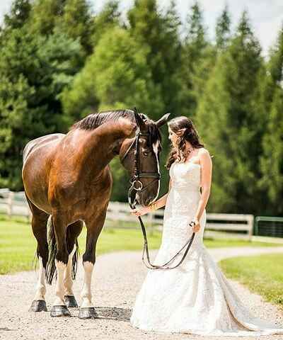 Llegada ala iglesia en caballo o carro clásico - 1