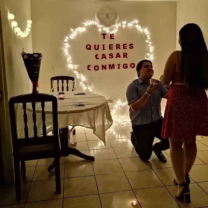 Pedida de matrimonio - 1