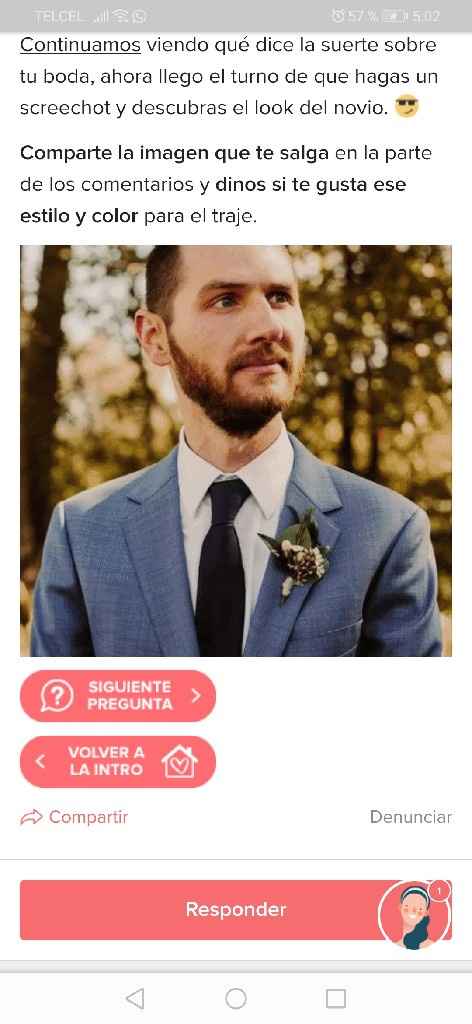 Haz screenshot y descubre el look de novio - 1