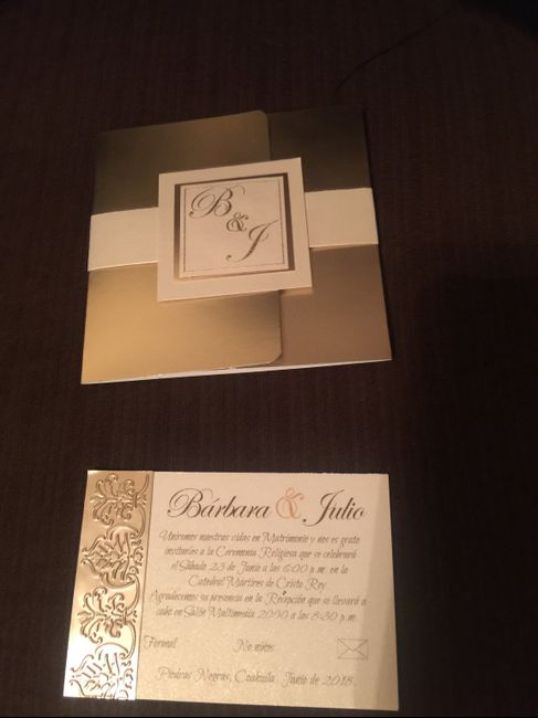 Mis invitaciones - 1