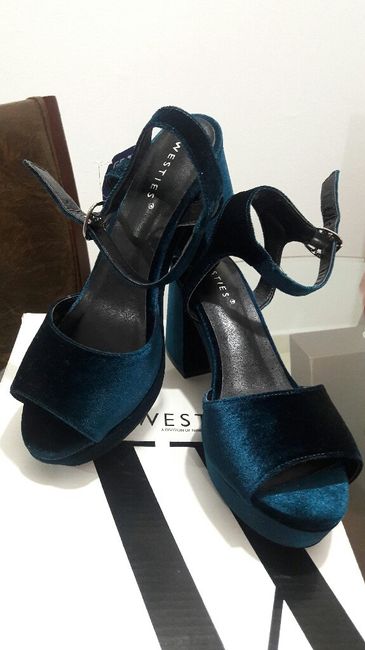 Zapatos de novia azul? - 1
