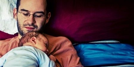 bebe con papa 