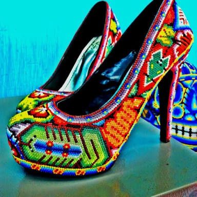 Boda mexicana: los zapatos. - 5