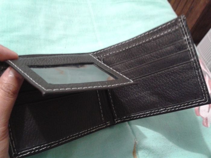 El interior de la cartera