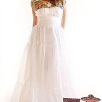 Boda mexicana: el vestido. - 2