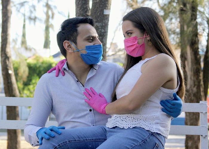 resave the Date! 💓 Sesión de fotos gracias Covid!! 7
