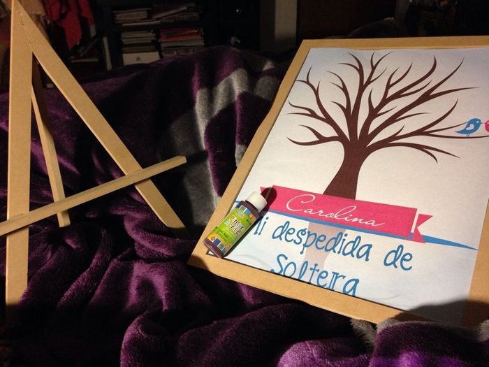 Mi árbol de huellas diy - 2