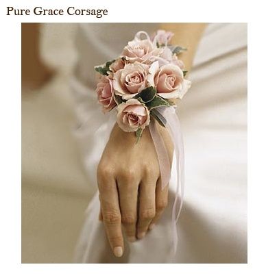corsage para dama de honor