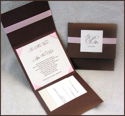 diseño de invitacion tema rosa, chocolate 