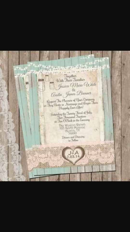 Mis invitaciones de caballos - 1