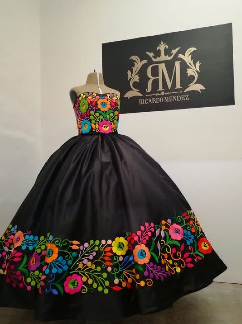 Vestido estilo mexicano - 4