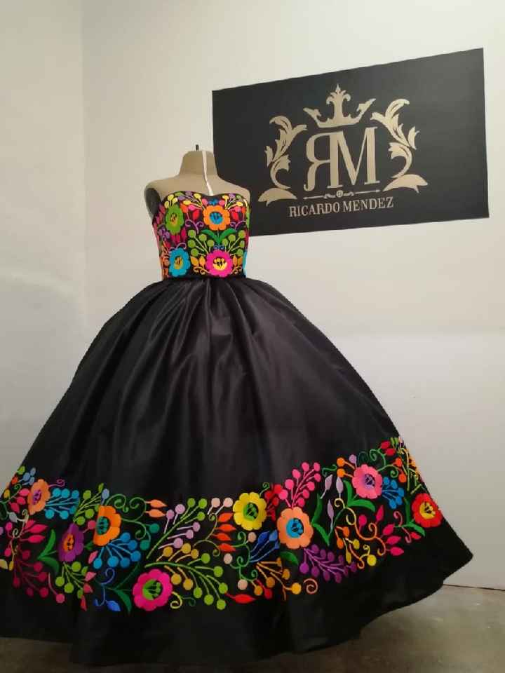 Vestido estilo mexicano - 4