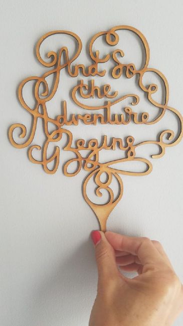 Mi lindo Cake topper ❤️ - 1