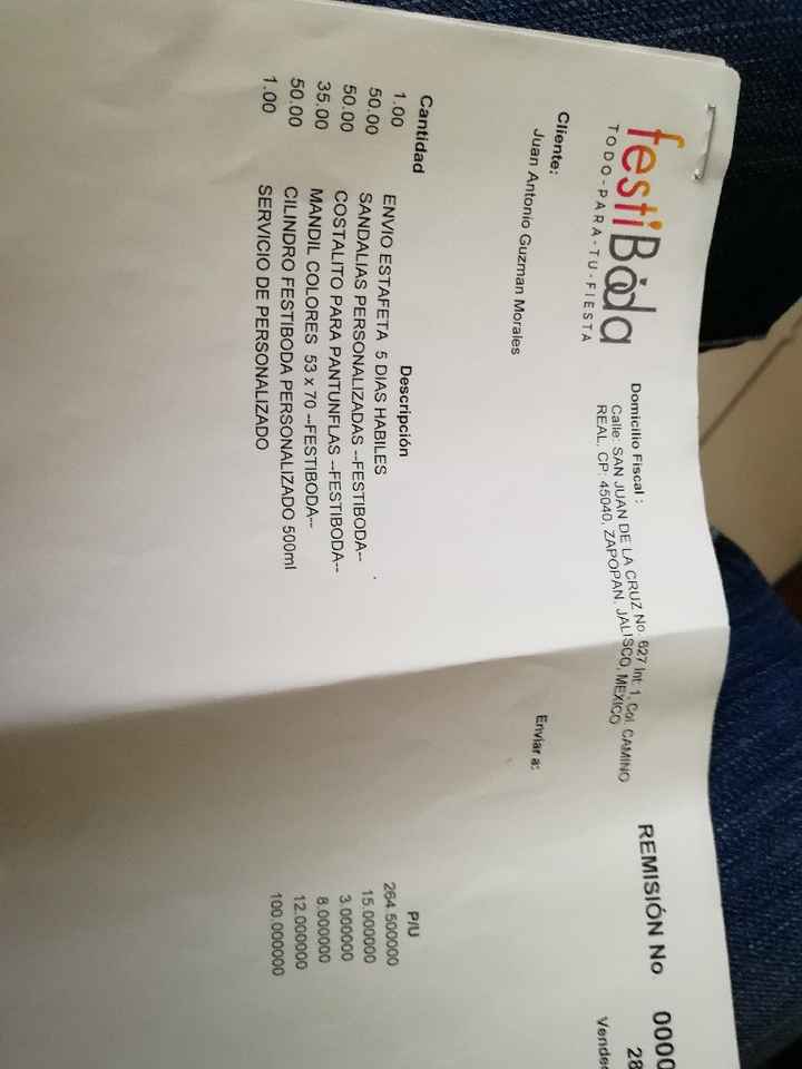 Pedido en Festiboda - 3