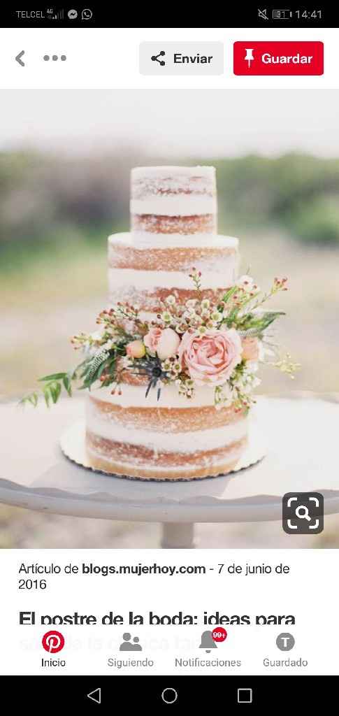 Mi pastel de bodas 🎂 😍 - 1