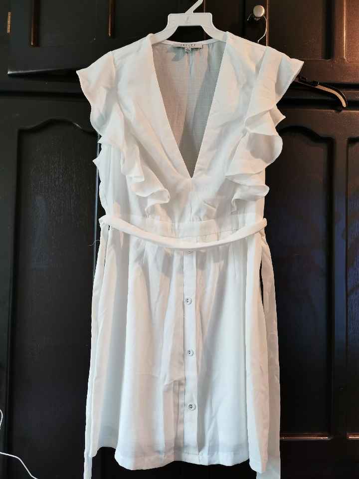 ¿Qué tal este vestido para la boda civil? - 1
